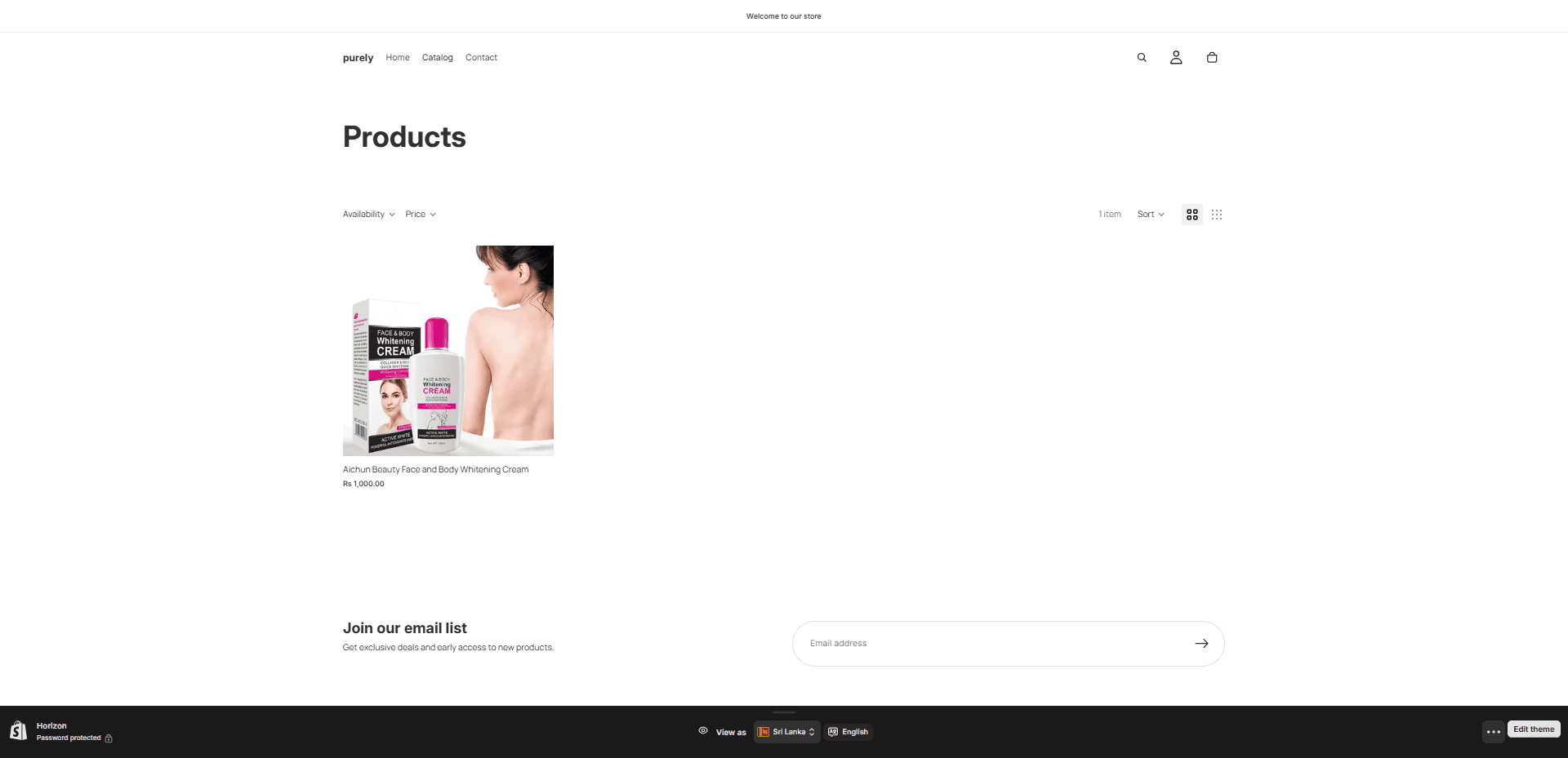 Catalog