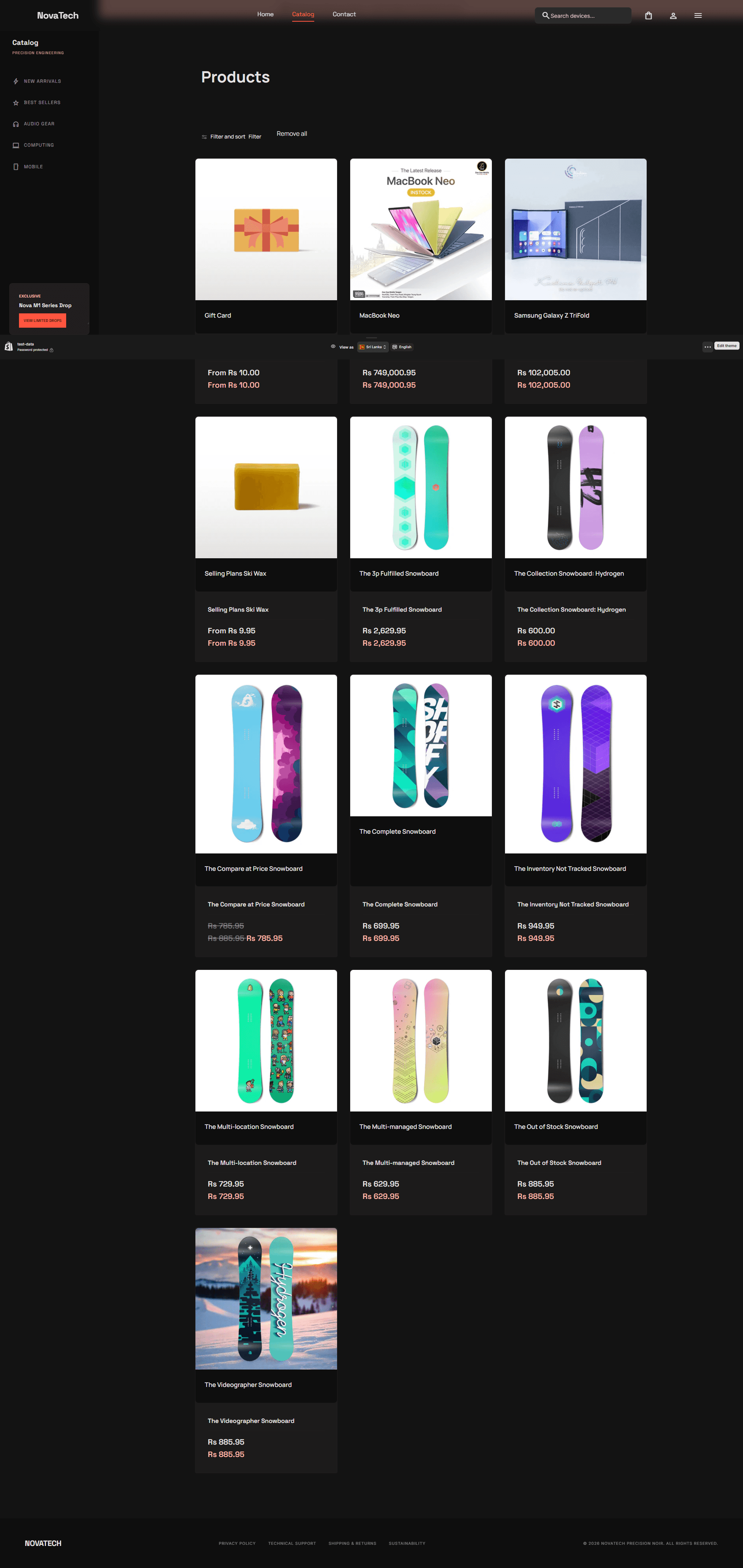 Catalog